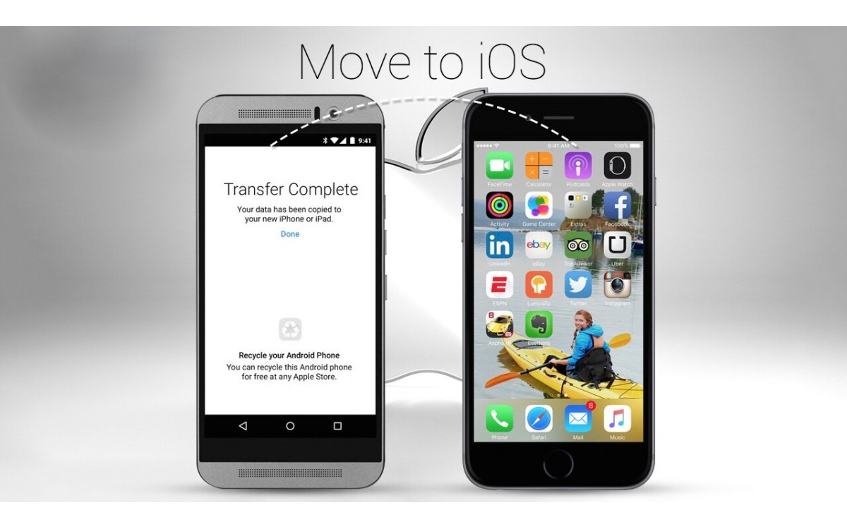 Cách chuyển dữ liệu từ Android sang iPhone cực nhanh bằng công cụ từ Apple.